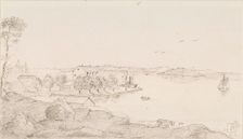 Degerby customs station, 1868. Creator: Albert Edelfelt