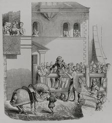 Degradation of a knight, 1877. Creator: Unknown