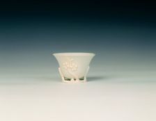 Dehua porcelain cup, Qing dynasty, China, 1662-1722. Creator: Unknown
