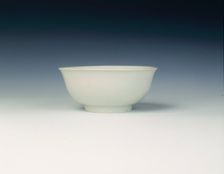 Dehua white bowl, Ming dynasty, China, c1500. Creator: Unknown