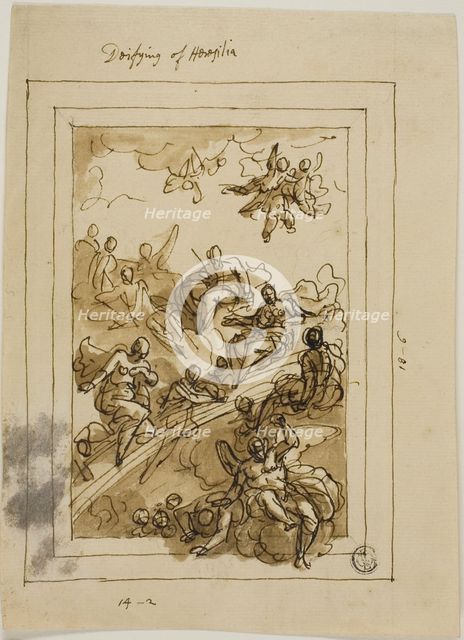 Deifying of Horofilia, n.d. Creator: Sir James Thornhill.