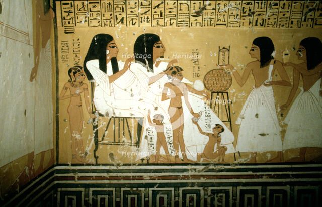 Deir el-Medineh, Luxor, Thebes, Egypt, (20th Century). Artist: Unknown