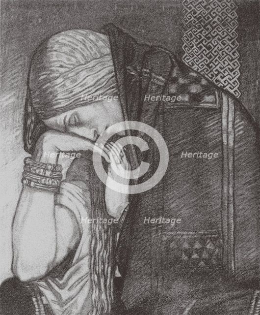 Deirdre of the Sorrows (From: Voices from the Hills). Artist: Duncan, John (1866-1945)