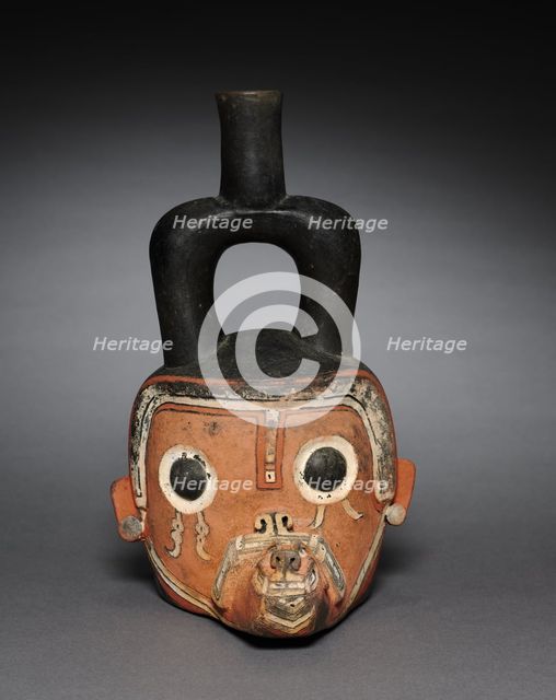 Deity-Head Vessel, 900-400 B.C.. Creator: Unknown.