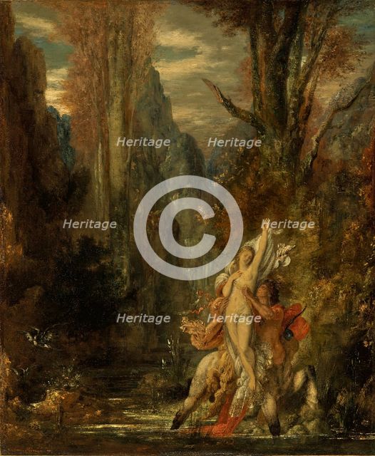Dejanira (Autumn), about 1872-1873. Creator: Gustave Moreau.