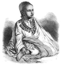 Dejatch Alamaeo, son of Theodore, late King of Abyssinia, 1868. Creator: Unknown