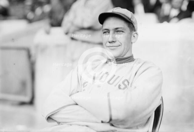 Del Pratt, St. Louis AL (baseball), 1913. Creator: Bain News Service.