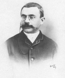 Delcasse c1893. Artist: André-Adolphe-Eugène Disdéri