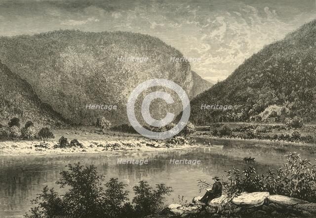 'Delaware Water-Gap', 1872.  Creator: Frederick William Quartley.