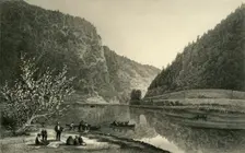 Delaware Water Gap 1872. Creator: Robert Hinshelwood