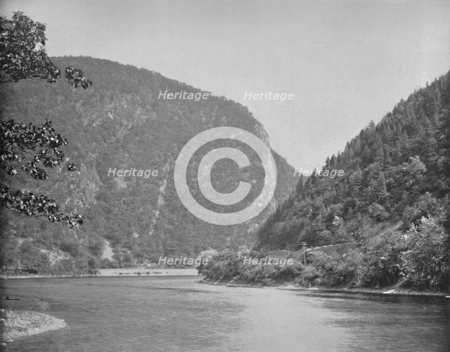 'Delaware Water Gap, Monroe County, Penn', c1897. Creator: Unknown.