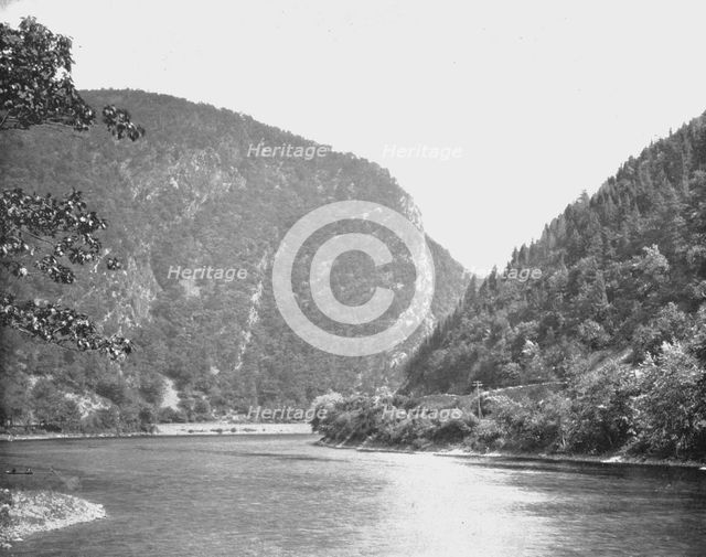 Delaware Water Gap, Monroe County, Pennsylvania, USA, c1900.  Creator: Unknown.