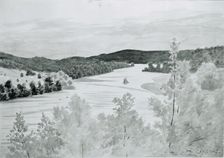 Delaware Water Gap, c. 1890. Creator: Louis Michel Eilshemius