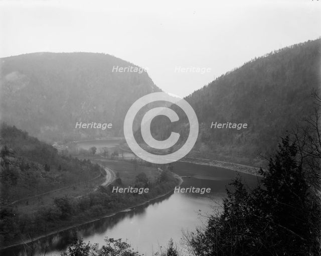 Delaware Water Gap from Winona Cliff, between 1900 and 1906. Creator: Unknown.