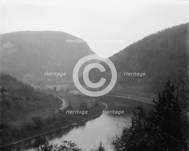 Delaware Water Gap from Winona Cliff, between 1900 and 1906. Creator: Unknown.
