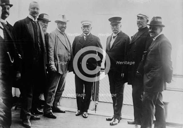 Delbruck, Dernburg, Zeppelin, Colemann, between c1910 and c1915. Creator: Bain News Service.
