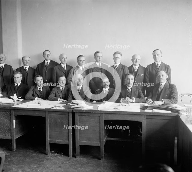 Delegates from Haiti, 1920. Creator: Harris & Ewing.
