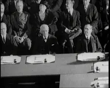 Delegates Seated at the Washington Naval Conference in the United States of America, 1921. Creator: British Pathe Ltd