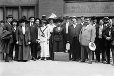 Delegates to Bull Moose Convention, Syracuse, 1912. Creator: Bain News Service