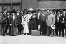 Delegates to Bull Moose Convention, Syracuse, 1912. Creator: Bain News Service