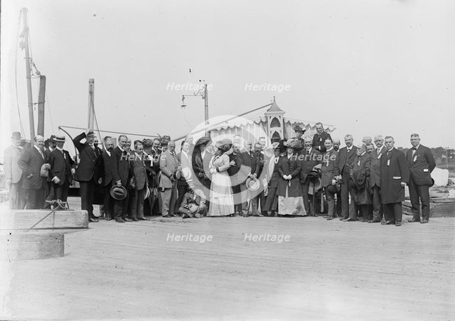 Delegates to the Prison Congress, 1910. Creator: Bain News Service.