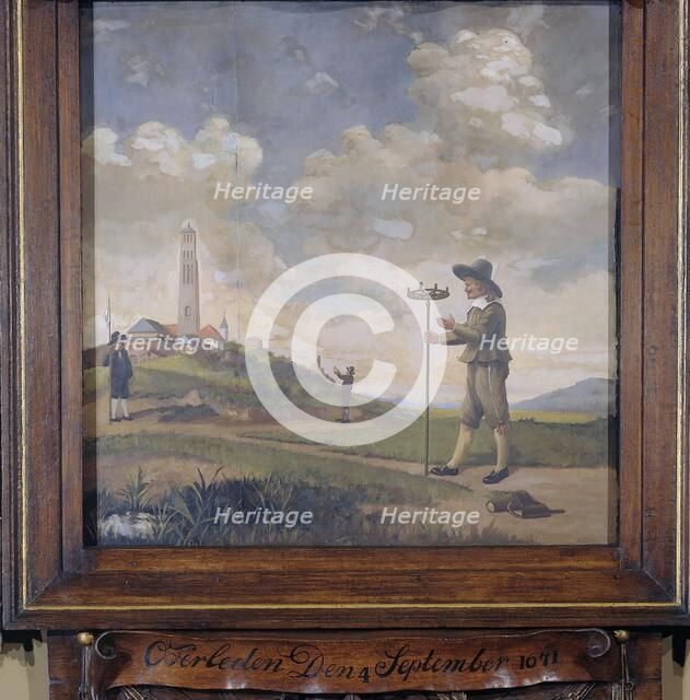 DELETE-no image Portrait of a Surveyor (Andries van der Wal), 1650-1674. Creator: Anon.