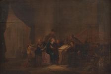 DELETE? LOW RES - Judas Casts down the Pieces of Silver in the Temple, 1642. Creator: Jacob Willemsz de Wet the elder