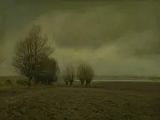 DELETE? LOW RES - Winter Landscape near Taarby Beach on Funen, 1905-1906. Creator: Fritz Syberg
