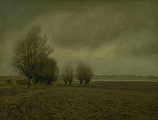 DELETE? LOW RES - Winter Landscape near Taarby Beach on Funen, 1905-1906. Creator: Fritz Syberg