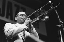 Delfeayo Marsalis, North Sea Jazz Festival, Netherlands, 1993. Creator: Brian Foskett