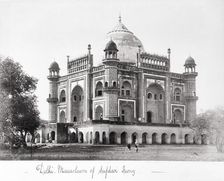 Delhi, Mausoleum of Sufdar Iung, Late 1860s. Creator: Samuel Bourne