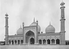 Delhi. The Jumma Musjid c1910. Creator: Unknown