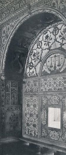 Delhi. The Scales of Justice (Carved Marble Screen through which petitions were received.) c1910. Creator: Unknown