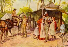 Delivering Letters in the Australian Bush 1911. Creator: Unknown
