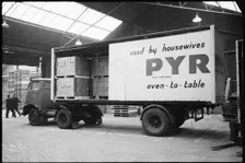 Delivery lorry, Wear Flint Glass Works, Alfred Street, Millfield, Sunderland, 1961. Creator: Eileen Deste