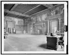 Delivery room, Boston Public Library, c1909. Creator: Unknown