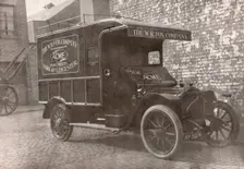 Delivery van, Leicester, Leicestershire, 1918