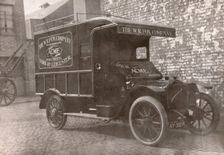 Delivery van, Leicester, Leicestershire, 1918