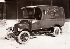 Delivery van, York, Yorkshire, 1920