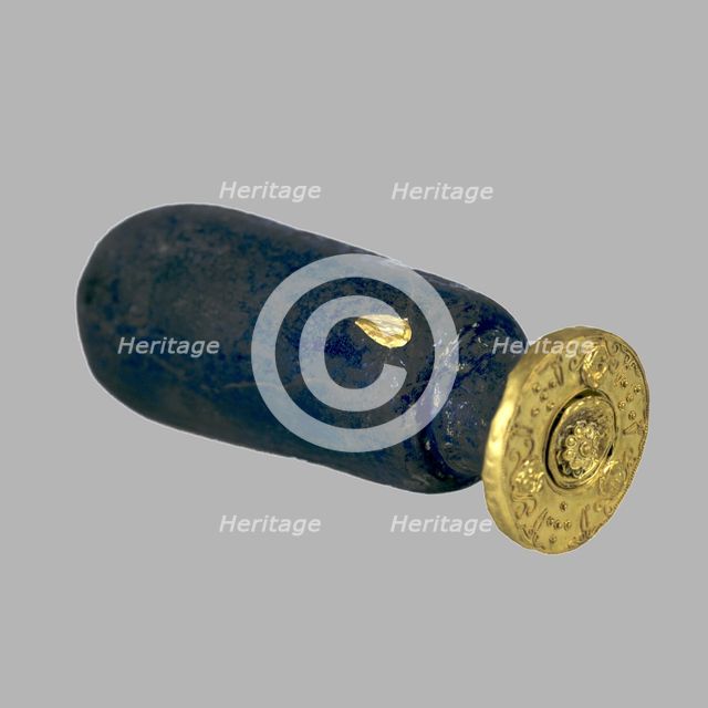 Delphinium flask, 4th-3th century BC. Artist: Scythian Art  