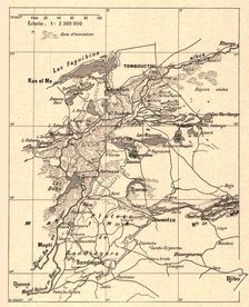 'Delta central ou region lacustre du Niger; L'Ouest Africain 1914. Creator: Unknown