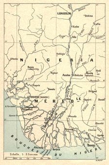 'Delta du Niger; L'Ouest Africain 1914. Creator: Unknown