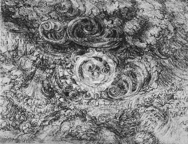'Deluge', c1480 (1945). Artist: Leonardo da Vinci.