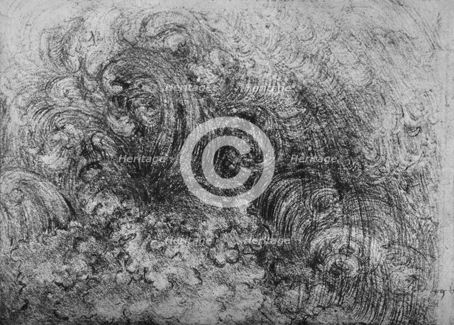 'Deluge', c1480 (1945). Artist: Leonardo da Vinci.