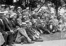 Dem. Nat'l Comm. at Sea Girt 1912, 1912. Creator: Bain News Service