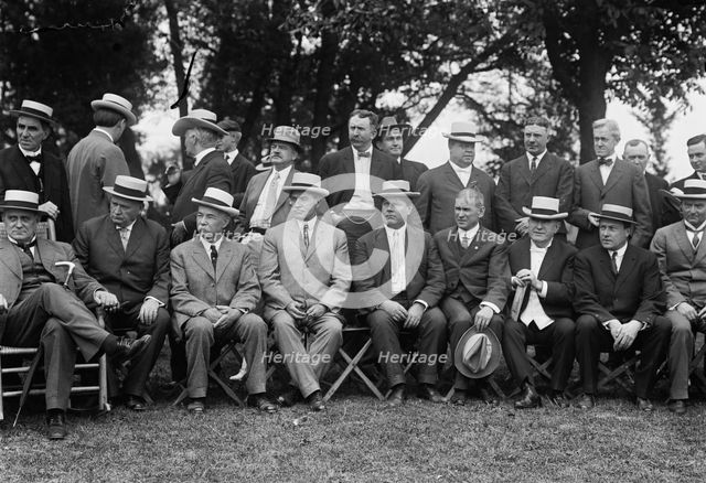 Dem. Nat'l Committee at Sea Girt, 1912, 1912. Creator: Bain News Service.