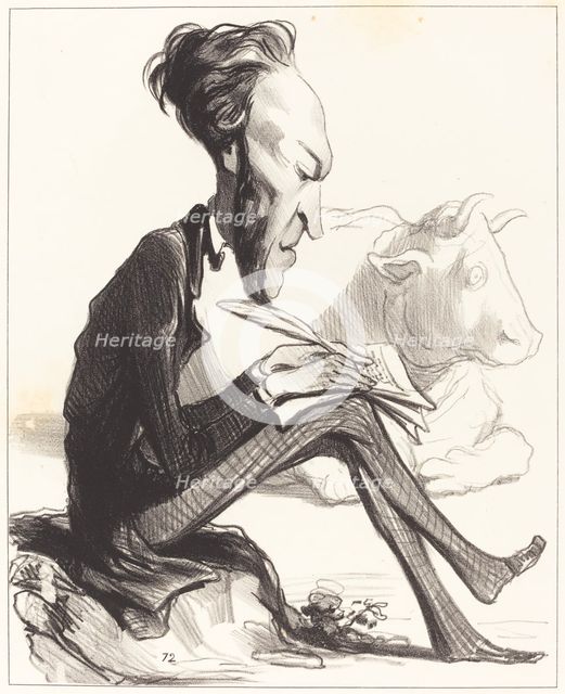 Demesmay, 1849. Creator: Honore Daumier.