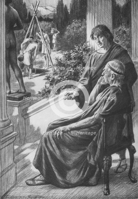 'Demetrius Solves A Difficult Problem', c1917, (1917). Artist: Gunning King.