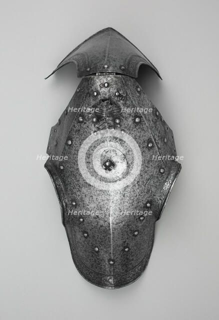 Demi-Shaffron, Italy, 1570/80. Creator: Unknown.