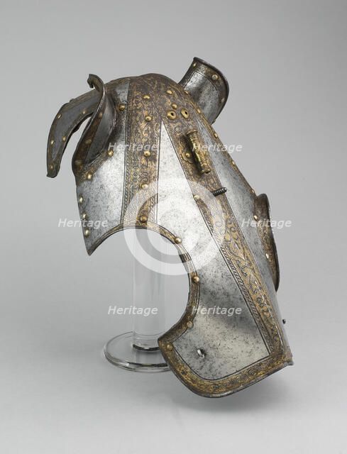 Demi Shaffron of an Infantry Garniture, , 1570/80. Creator: Unknown.